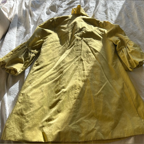 Chartreuse snap front coat by RYU. NWT. Size M - Picture 7 of 7